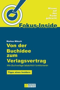 Produktbild: Von der Buchidee zum Verlagsvertrag