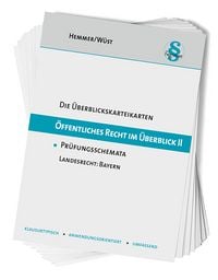 Produktbild: Die &Uuml;berblickskarteikarten &Ouml;ffentliches Recht im &Uuml;berblick II