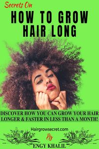 Produktbild: Secrets On How to Grow Hair Long (How to Grow Long Hair, #4)