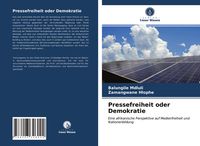 Produktbild: Pressefreiheit oder Demokratie