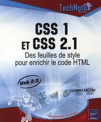 Produktbild: CSS 1 et CSS 2.1