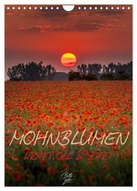 Produktbild: Mohnblumen - kraftvoll und zart (Wandkalender 2026 DIN A4 hoch), CALVENDO Monatskalender