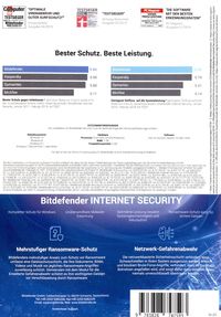 Bitdefender Internet Security 2021 (1 Gerät I 18 Monate)