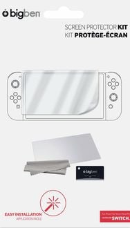 Bild vom Artikel Nintendo Switch - Screen Protection Kit (Bildschirm Schutzfolie & Reinigungstuch) vom Autor 