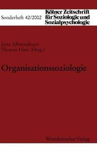 Produktbild: Organisationssoziologie