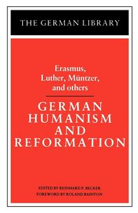 Produktbild: German Humanism and Reformation