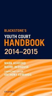 Produktbild: Blackstones Youth Court Handbk