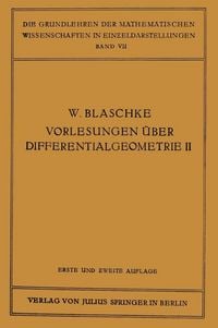 Produktbild: Vorlesungen &uuml;ber Differentialgeometrie und geometrische Grundlagen von Einsteins Relativit&auml;tstheorie II