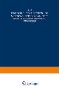 Produktbild: An Unusual Collection of Medical Periodical Sets