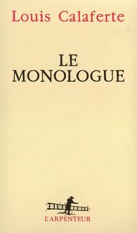 Produktbild: Le monologue