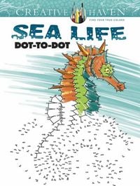 Produktbild: Creative Haven Sea Life Dot-To-Dot Coloring Book