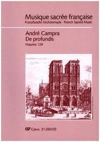 Produktbild: De profundis, Klavierauszug