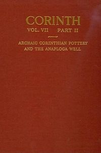 Produktbild: Archaic Corinthian Pottery and the Anaploga Well