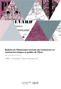 Produktbild: Bulletin de l association amicale