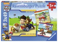 Bild vom Artikel Puzzle Ravensburger Helden mit Fell 3 X 49 Teile vom Autor 