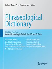 Produktbild: Phraseological Dictionary English - German