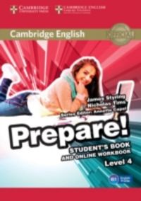 Produktbild: Cambridge English Prepare! Level 4 Student's Book and Online Workbook