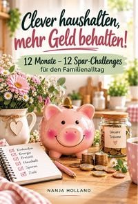Produktbild: Clever haushalten, mehr Geld behalten! &ndash; 12 Monate &ndash; 12 Spar-Challenges f&uuml;r den Familienalltag