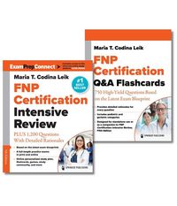 Produktbild: FNP Certification Intensive Review, Fifth Edition, and Q&A Flashcards Set
