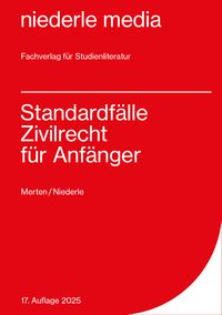 Produktbild: Standardf&auml;lle Zivilrecht f&uuml;r Anf&auml;nger - 2025