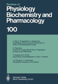 Produktbild: Reviews of Physiology, Biochemistry and Pharmacology