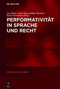 Produktbild: Performativit&auml;t in Sprache und Recht