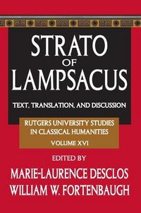 Produktbild: Fortenbaugh, W: Strato of Lampsacus