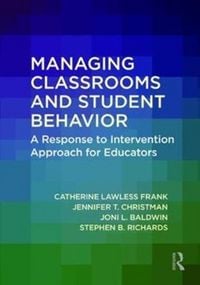Produktbild: Lawless Frank, C: Managing Classrooms and Student Behavior