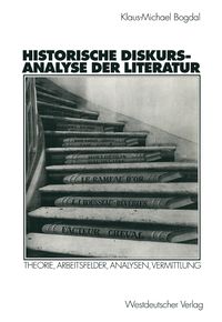 Produktbild: Historische Diskursanalyse der Literatur