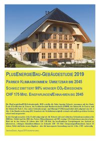 Produktbild: PlusEnergieBau-Geb&auml;udestudie 2019