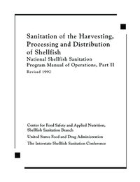 Produktbild: Sanitation of the Harvesting, Processing, and Distribution of Shellfish