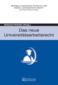 Produktbild: Das neue Universit&auml;tsarbeitsrecht