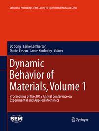 Produktbild: Dynamic Behavior of Materials, Volume 1