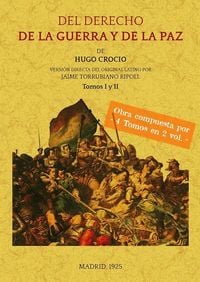 Produktbild: Del derecho de la guerra y de la paz