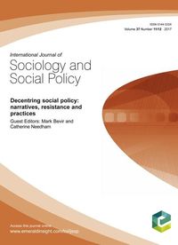 Produktbild: Decentring social policy