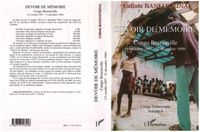 Produktbild: DEVOIR DE M&Eacute;MOIRE CONGO BRAZZAVILLE (15 octobre 1997 - 31 d&eacute;cembre 1999)