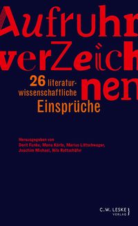 Produktbild: Aufruhr verZeichnen