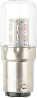 Produktbild: TRU COMPONENTS TC-13776156 LED-Signalleuchte Rot BA15d 12 V/DC, 24 V/DC 200lm