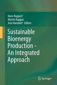 Produktbild: Sustainable Bioenergy Production - An Integrated Approach