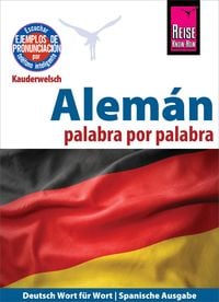 Produktbild: Alem&aacute;n - palabra por palabra (Deutsch als Fremdsprache, spanische Ausgabe): Reise Know-How Kauderwelsch