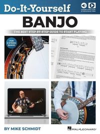 Produktbild: Do-It-Yourself Banjo: The Best Step-By-Step Guide to Start Playing by Mike Schmidt - Includes Online Video and Audio