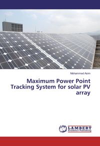 Produktbild: Maximum Power Point Tracking System for solar PV array