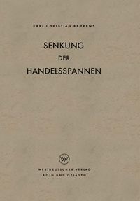 Produktbild: Senkung der Handelsspannen