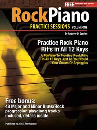 Produktbild: Rock Piano Practice Session Volume 1 In All 12 Keys