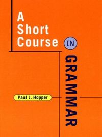 Produktbild: A Short Course in Grammar
