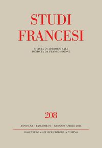 Produktbild: Studi Francesi 208