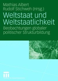 Produktbild: Weltstaat und Weltstaatlichkeit