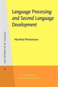 Produktbild: Language Processing and Second Language Development
