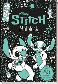 Produktbild: Disney Stitch: Malblock: &uuml;ber 60 lustige Motive zum Ausmalen!