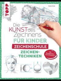 Produktbild: Die Kunst des Zeichnens f&uuml;r Kinder Zeichenschule - Zeichentechniken